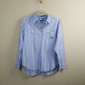 Tommy Hilfiger Vintage Striped Button Down Shirt
